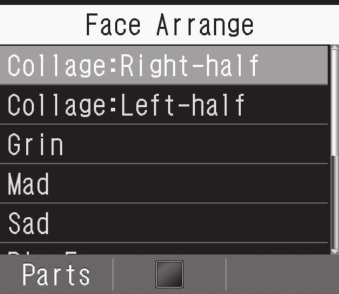 Editing Images Face Arrange Make faces smiley, sad, etc.