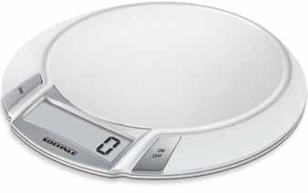 00 Balance with support stand Digital scale Handy digital scale in slim design with large weighing platform and easy to read LCD display.