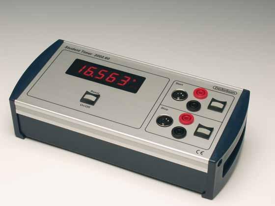 60 Student timer Photocell unit The unit is suitable for measuring time intervals e.g. for experiments on an air track, pendulum period, period of rotation, etc.
