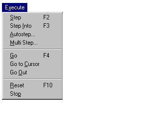 EXECUTE MENU REFERENCE To go to a specified source line, prefix the line number with a dot. For example: Location Description.12 Moves to line 12 in current file..tutor.