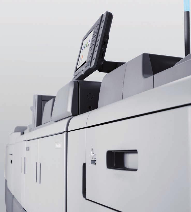 It delivers faster processing of complex print jobs and supports finishing options to suit your requirements and broaden