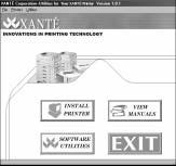 1. Insert the XANTÉ Utilities CD-ROM into your PC. XANTÉ Utilities Installer should launch automatically.