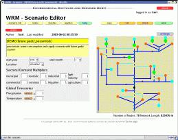 Another option at the level of the scenario selection is the possibility to create a new scenario with an empty template.