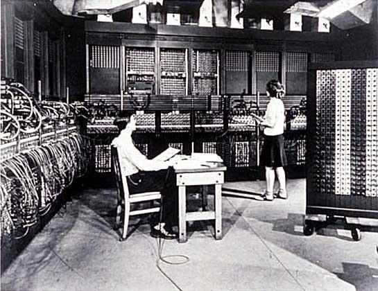 1946 ENIAC (Electrical Numerical 16 Integrator And Computer) Military use Can perform in
