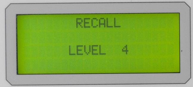 6 RECALL Test levels 1 4 according to IEC/EN 61000-4-2 6.