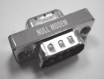 Important Users must use the Null-Modem cable directly connected to the Cellular Gateway. The Null-Modem DB9 connector shown in the picture must be used. 4.1.