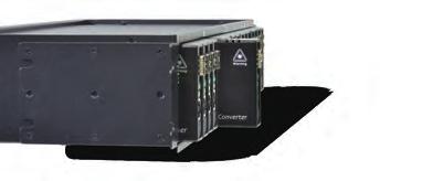 used as a stand-alone converter or placed in the FMC-CH17 chassis.