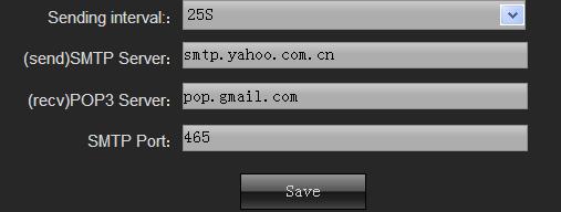 email (use only smtp.gmail.