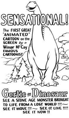 In 1911, Winsor McCay produced a short animation using his comic strip character, "LITTLE NEMO (see video 5).