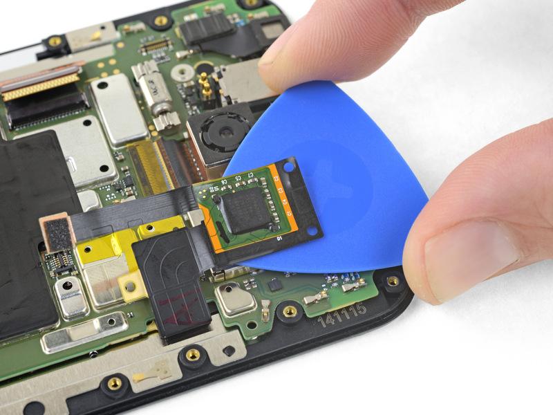 separate it from the SIM card slot.
