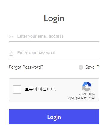 2. Login 1. Enter the email address and password. 2. Verify recaptcha. 3. Enter and check No. 1 and 2 and login. Various Services are available including sending and receiving coins. 4.