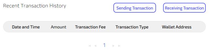 3. Mypage 1. You can see your coin amount that you are holding currently except sending or receiving coins. 2.