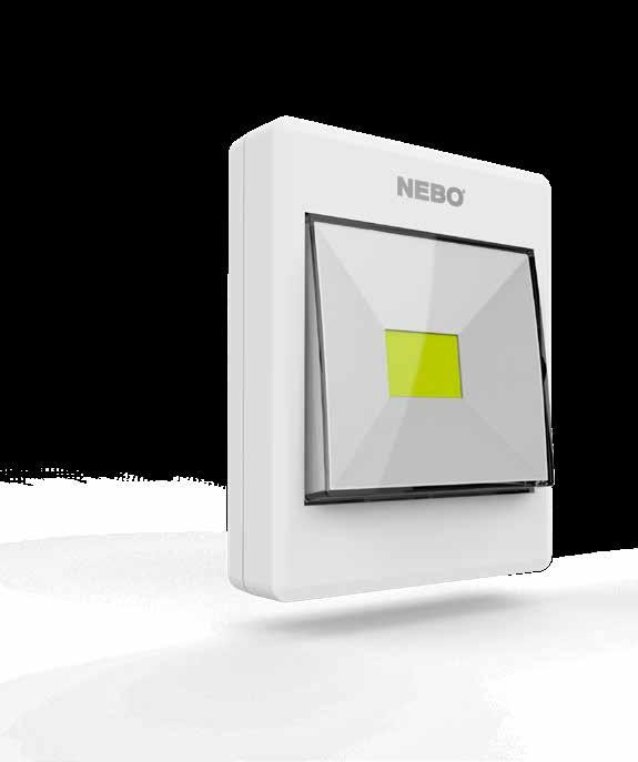 The NEBO Contemporary Flipit is a 240 lumen C O B LED light that