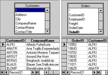 Full outer joins When you want to combine all of the data from two tables, you can create a full outer join query.