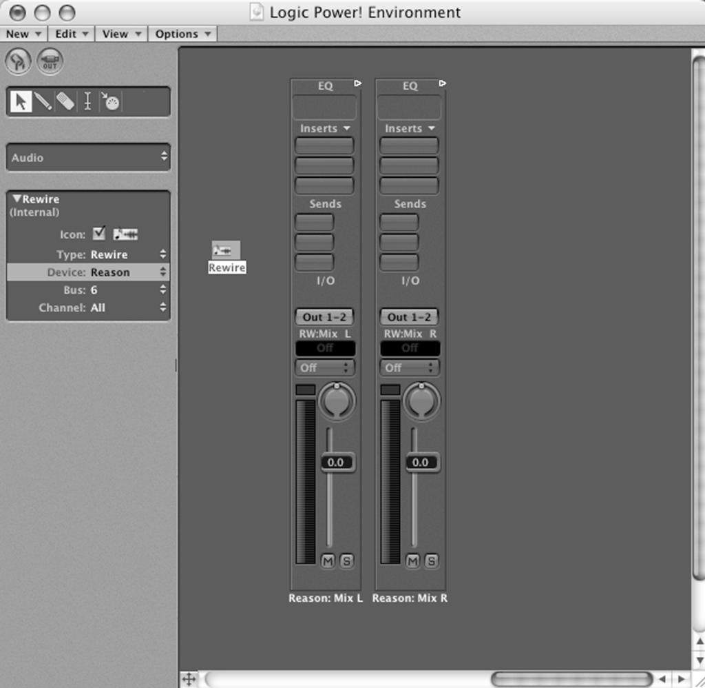 04 LogicPro7Power CH04 11/21/04 8:10 PM Page 84 CHAPTER 4} Creating Your Autoload Song Q METHOD TIP: MAKING A COMPLETE REWIRE CONNECTION Chapter 10, Working with Audio Instruments in Logic, explains