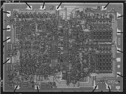 The first microprocess or announced in 1971, Intel 4004 developed by Shima, Faggin