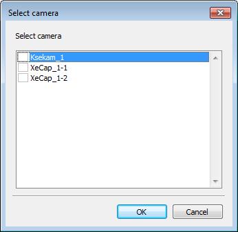 The camera icons are now on the image. You can move them to the desired locations with your mouse. Figure 5.4: Select cameras. If you wish to remove all the cameras, press Remove cameras button.
