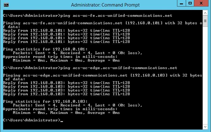 CloudBond 365 12.5.2 Confirm IP Addresses in DNS Server After changing the IP addresses in Windows 2012 R2, it is useful to confirm that the new IP addresses are correct.