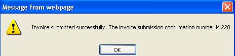 Invoices Invoice How To Submit an Invoice 1. View the invoice you would like to submit in EDIT/UPDATE mode. 2.
