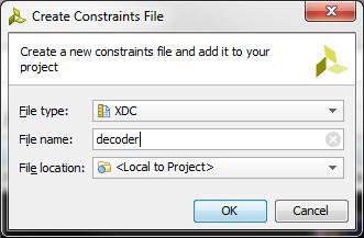 Constraints => constrs_1 => decoder.xdc.