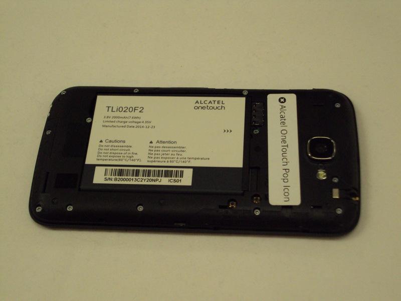 back panel or the internal contents of the phone.