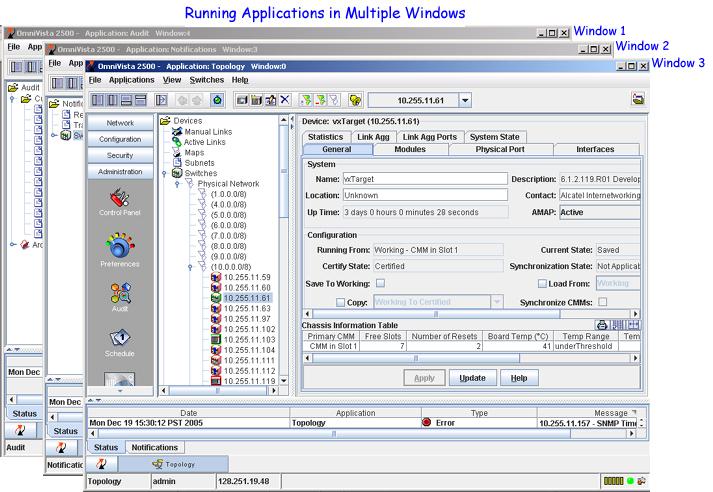 Using Multiple Windows Running applications in multiple windows Instead of running all your applications in a single window, you can use multiple windows.