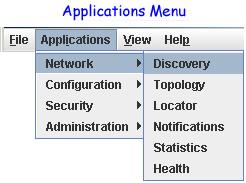 To launch an application, click the corresponding application group, and then click the desired application.