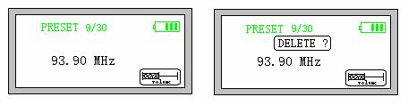 2) Press MODE to get into FM mode. 3) In FM mode, press button. 4) Press MODE (LCD screen shows as SAVE? ) Refer to Picture 1.6 5) Press MODE again to get into AUTO PRESET?