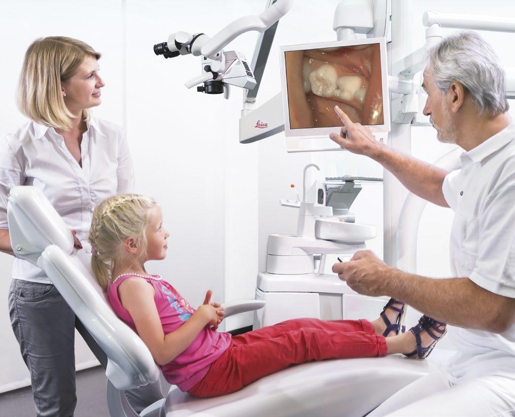 6 STRENGTHEN YOUR PATIENT'S TRUST Some patients become nervous in the dental chair when they are unsure what a procedure entails.