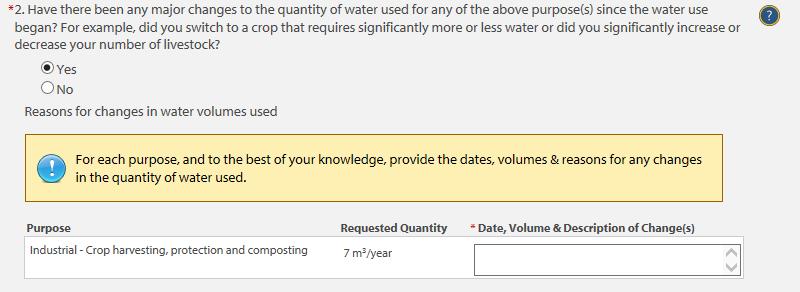 If you answer Unknown, you will see messaging around how the prior usage data is assigned.