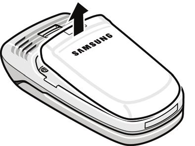 Gently press down until the battery snaps into place. Removing the Battery To remove your battery: 1.