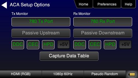 OPTION) Emulation Monitoring Monitor HDCP and EDID transactions and hot