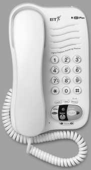 Response 123 Plus Digital Telephone and Answering Machine User Guide This product is intended for
