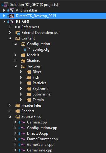 Further management and professionalism efforts have been made in both the source folder structure as well as the source control within Visual Studio.