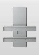 mount brackets which safely take the weight of large and heavy screens.
