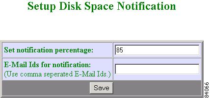 Managing Disk Space Chapter 9 Table 9-2 shows valid values for these fields.