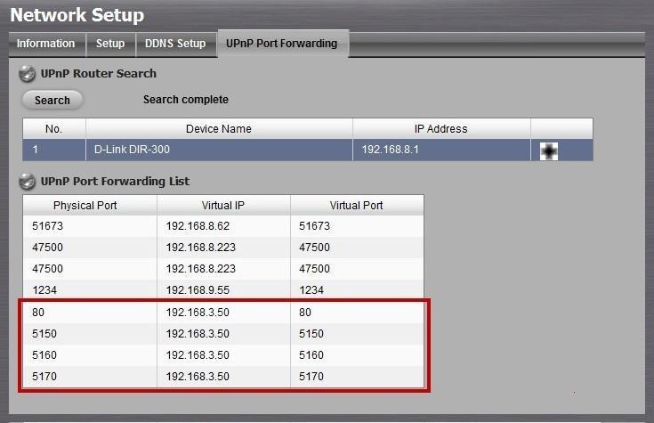 For security reason, the privilege of UPnP port-forwarding is LOWER than port-forwarding configured on router.