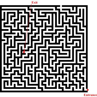 (a) Fg.4. Maze Game [9]: (a) Maze and Maze have the same entrances but the ets are dfferent to each other. starts at the top-left corner (v ) and ends at the bottom-left corner (v ).