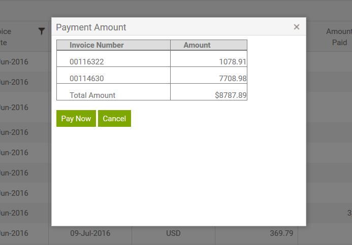 Download Invoice Click the Invoice Number to download the invoice in PDF format.
