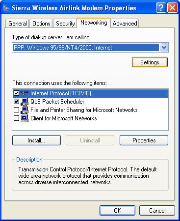 i. Back at the main properties screen, select the Networking tab. Figure 0-37: Networking j.