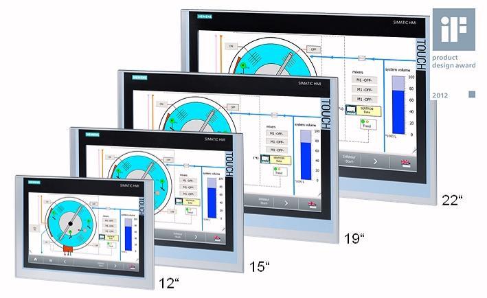 SIMATIC Industrial Flat Panel Widescreen terminal devices for industrial applications SIMATIC ITC Industrial Thin Clients represent powerful control terminals with high-resolution widescreen touch