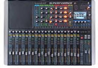 The power to perform 01 Combining legendary Soundcraft sound quality with a massive mix capacity and intuitive operation, Si Performer