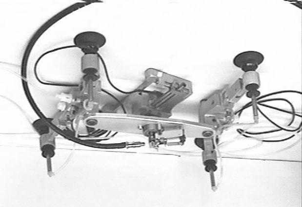 Figure 4: Rotational driving module with the linear scanning cartridge. 2.