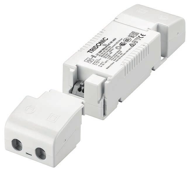 Max. output power 35 W Nominal life-time up to 50,000 h For luminaires of protection class I and protection class II