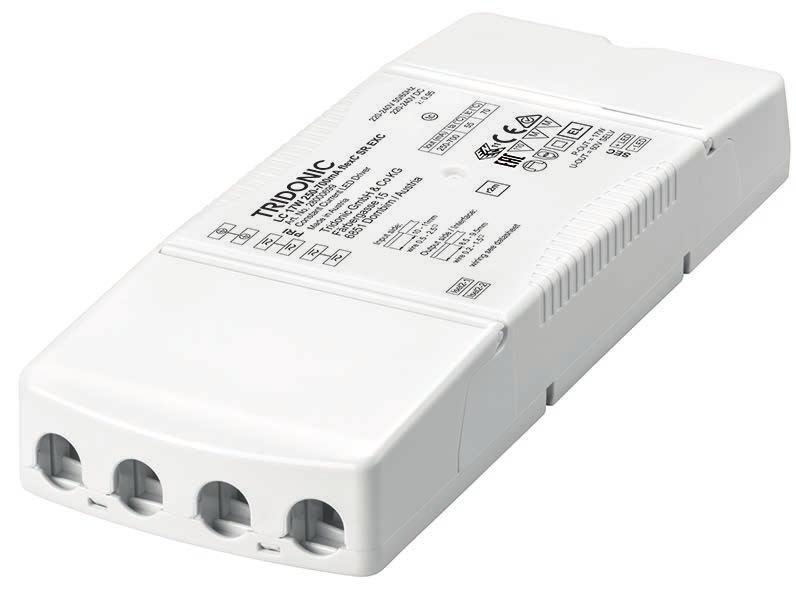 Driver LC 17W 250 700mA flexc SR EXC EXCITE series Product description Constant current LED Driver Dimmable via ready2mains Gateway Dimming range 15 100 % (Depending on load.