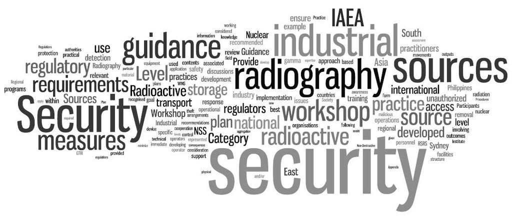 Improving the Security of Radioactive Sources in Industrial Radiography in South East