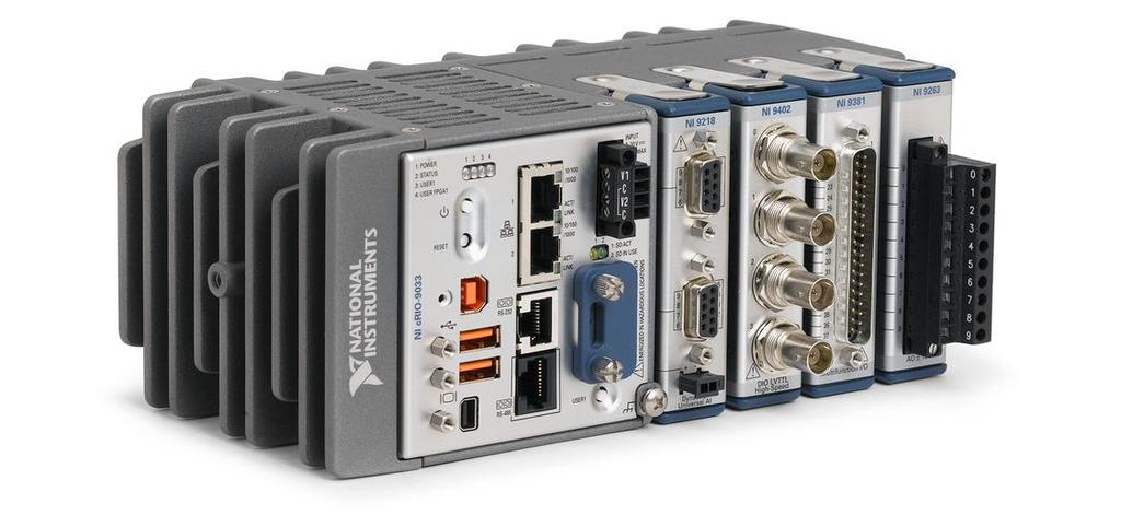 New Performance CompactRIO NI LabVIEW System Design Program with LabVIEW Real-Time and LabVIEW FPGA modules Quickly port existing LabVIEW