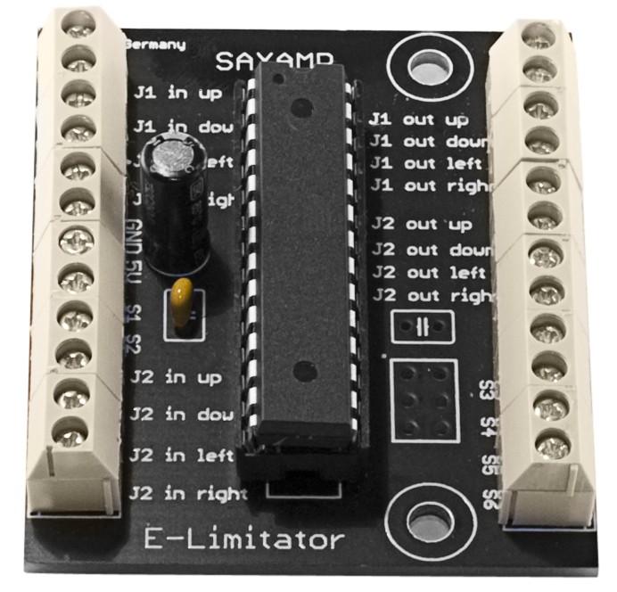 E-Limitator (Kit) Digital joysticks are divided by the number of directions that can be controlled with them. The most common are 2-, 4- and 8-way.