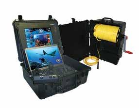 The system is delivered with imaging sonar-ready hardware (sonar not included).