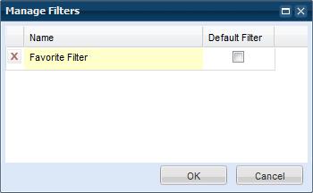 Click the save button in the saved filter toolbar. 3. Enter a name for your saved filter. 4.